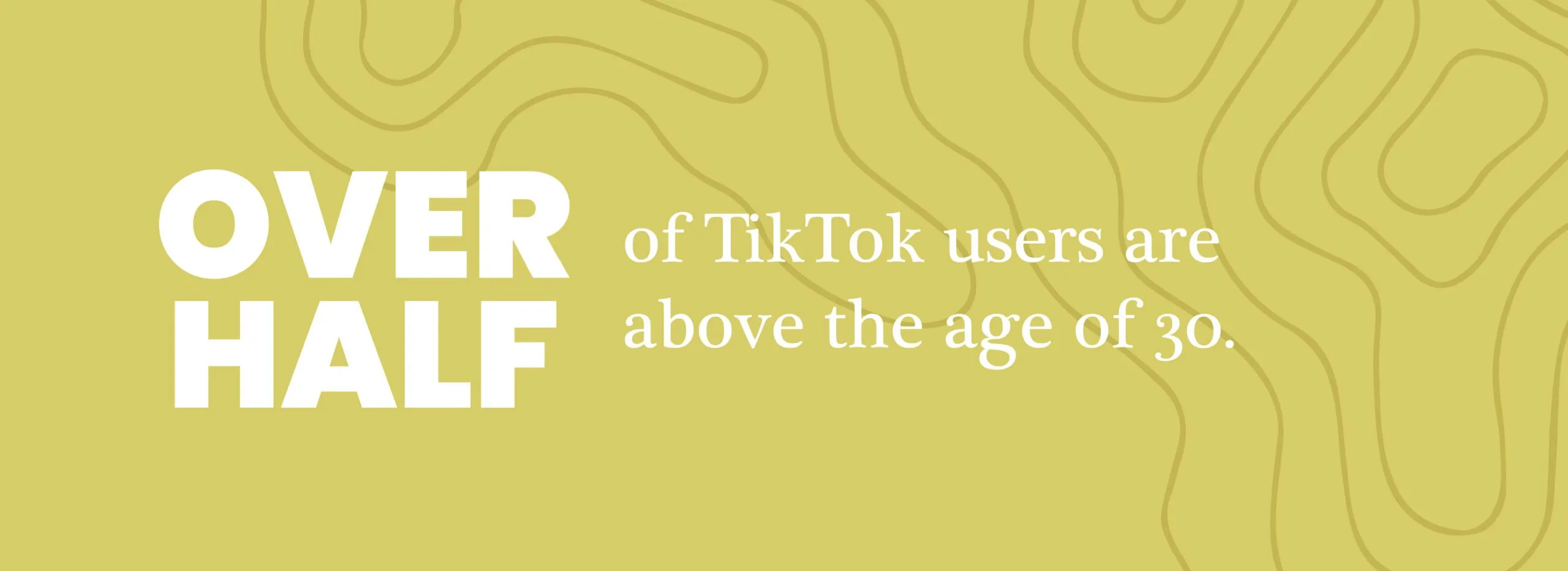 TikTok Marketing Strategy user demographic age over 30 years old