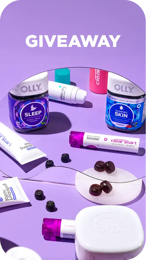 giveaway-management-services-3 giveaway management services example execution with OLLY vitamin gummies